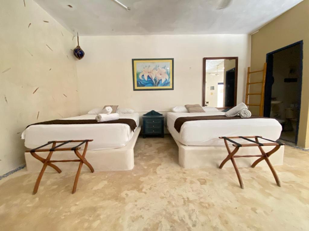 La Constanza De Rulo Ilha Holbox Exterior foto